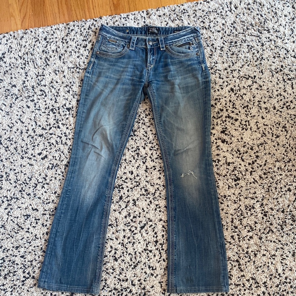 Vintage Low-Rise Jeans